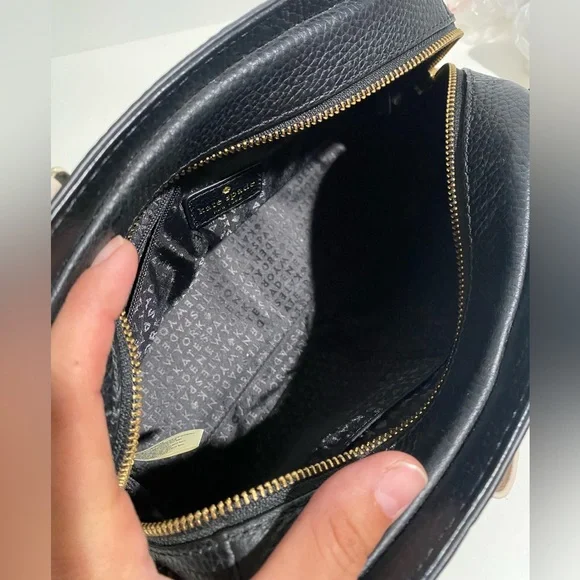 Kate Spade Sawyer Henderson Street Black Satchel Crossbody Bow cons - Picture 14 of 14